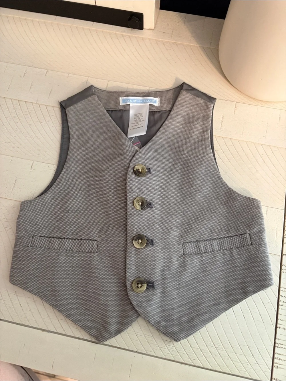 Janie and Jack Baby Boy Vest